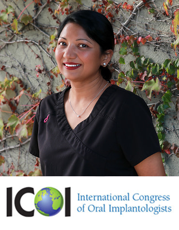 Dr. Shivani Gupta's photo above the ICOI logo